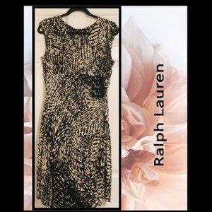 Ralph Lauren | Cheetah Print Jersey Midi Dress